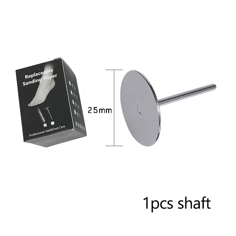 Sandpaper wheel for foot filer