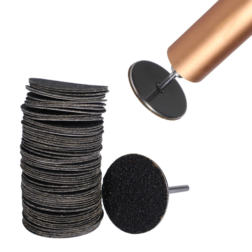Sandpaper wheel for foot filer