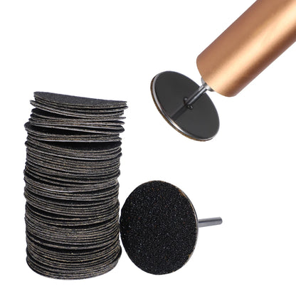 Sandpaper wheel for foot filer