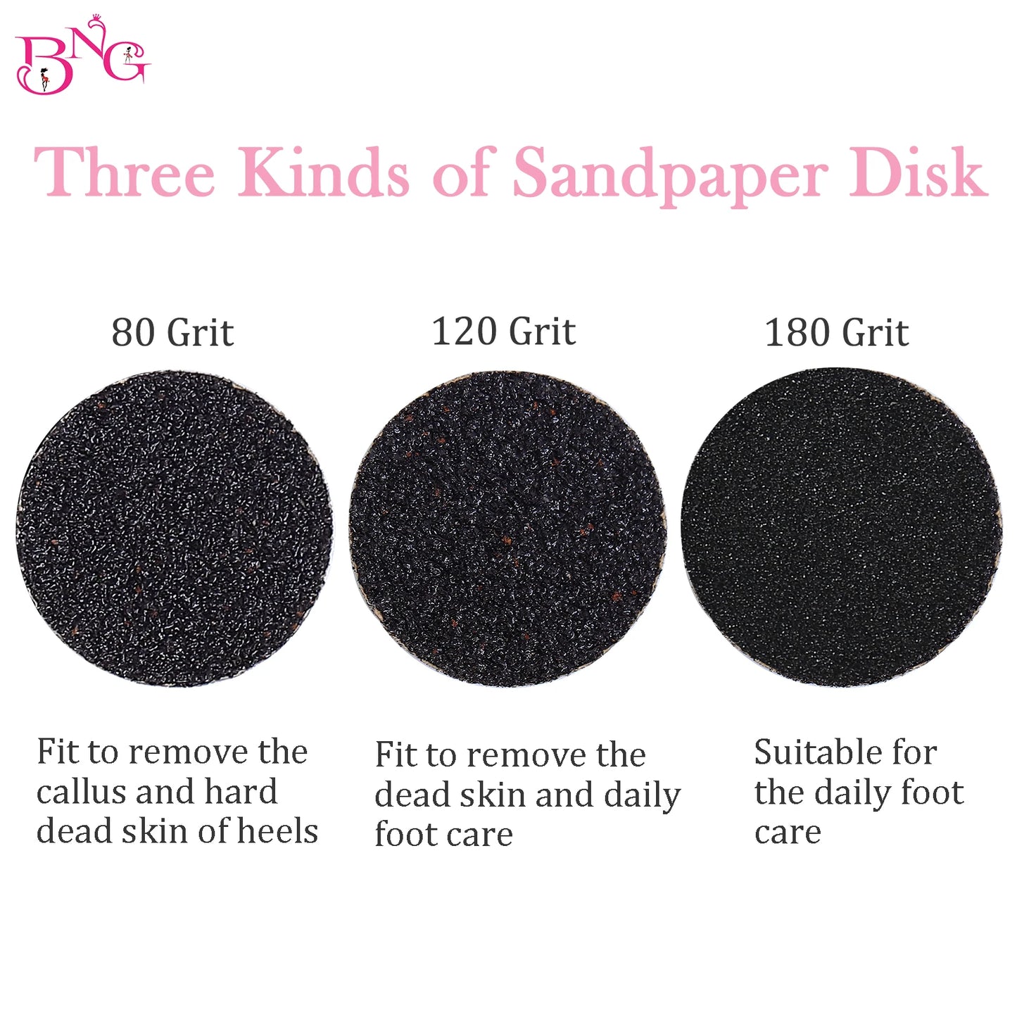 Sandpaper wheel for foot filer