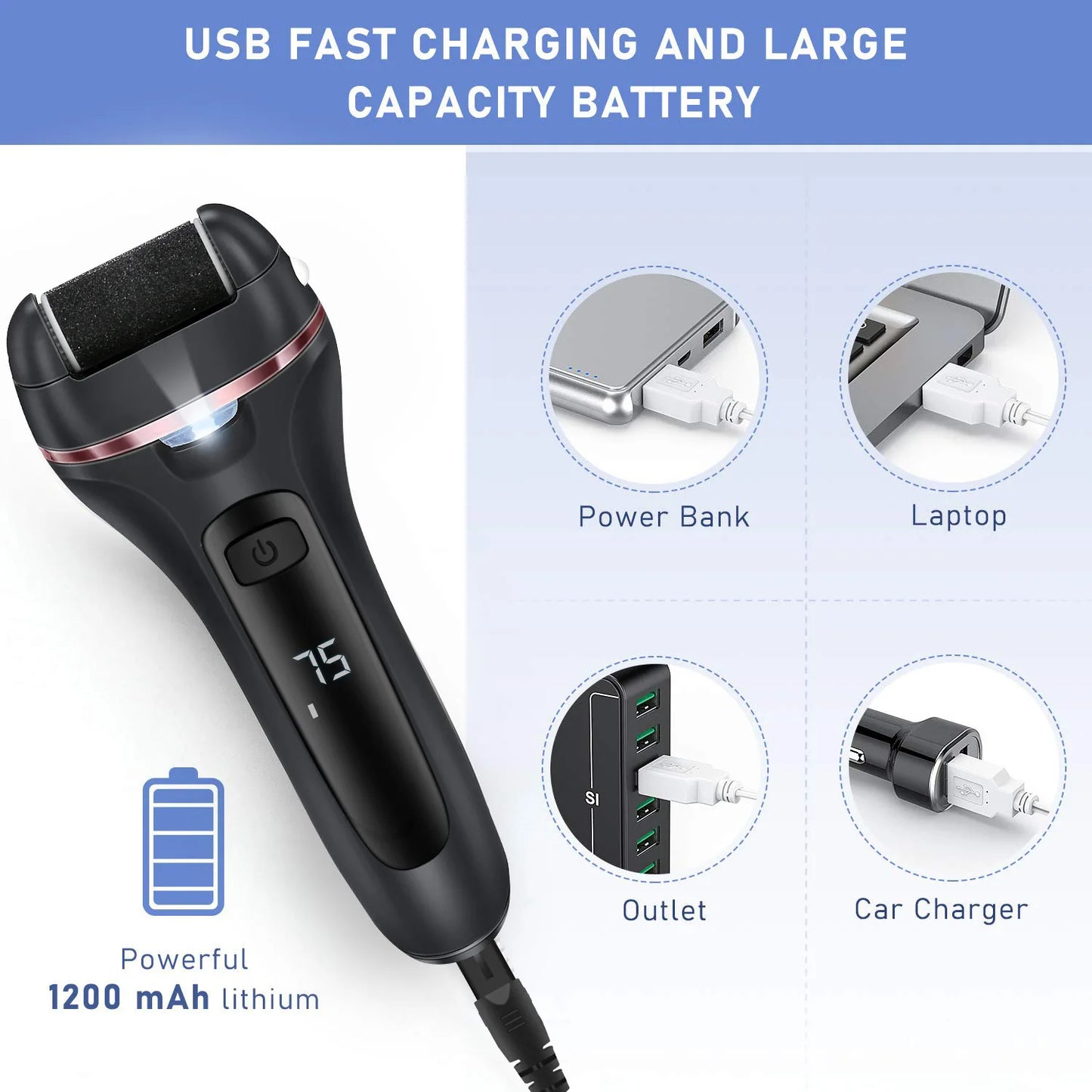 Alurette Electric Foot File
