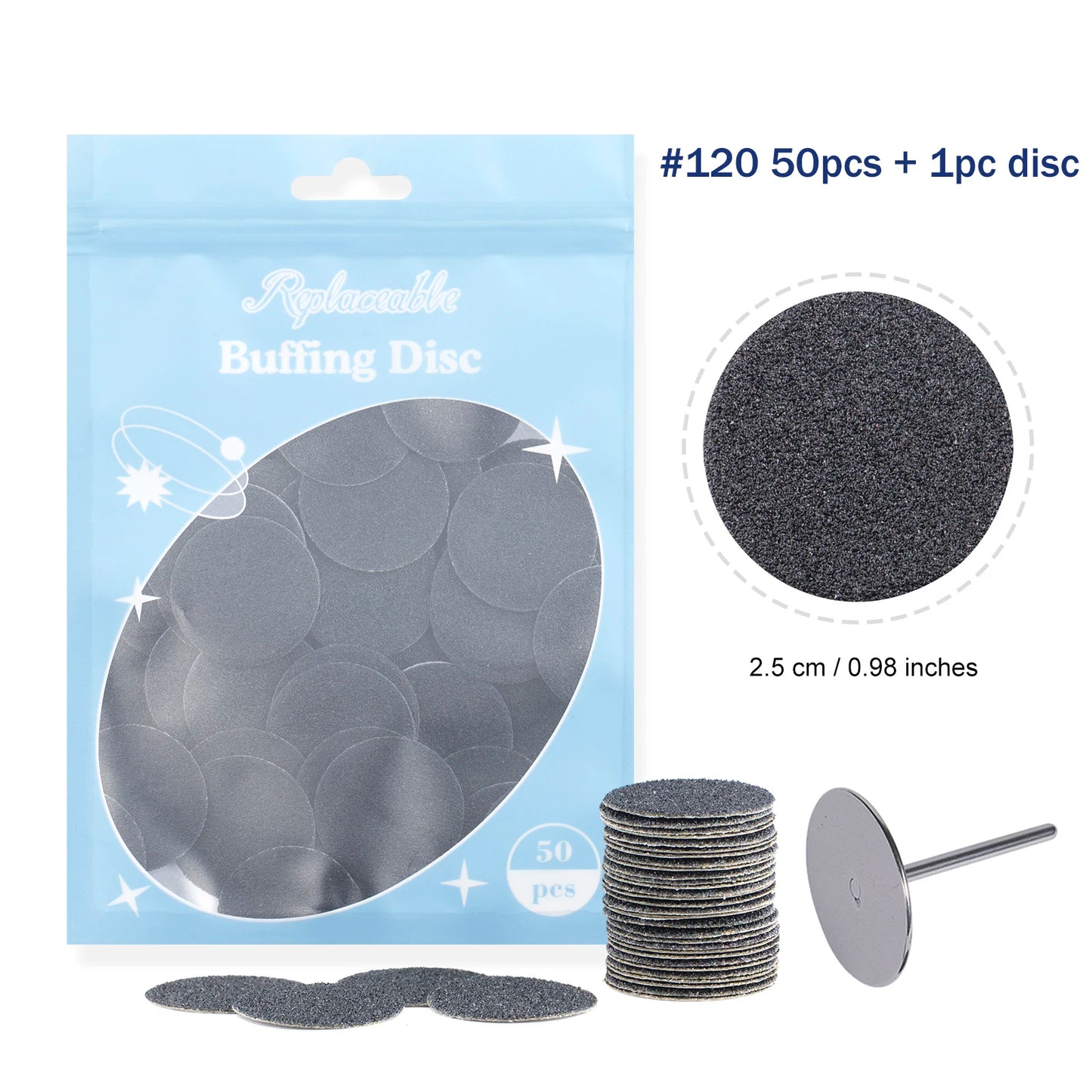Sandpaper wheel for foot filer