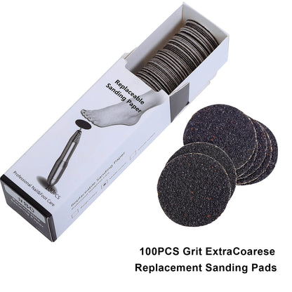 Sandpaper wheel for foot filer